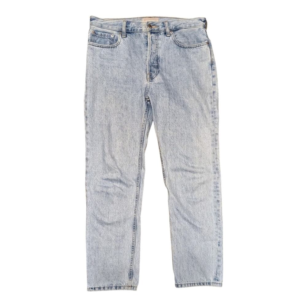 Everlane Women's Relaxed Straight Fit Organic Cotton Jeans Size 26
